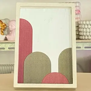 [DH.US] Concrete Art medium |pajangan aesthetic|decorasi konten|dekorasi meja|dekorasi dinding|props foto|property foto|decorasi foto Bunga Kertas