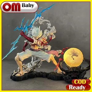 Mainan Action Figure One Piece Wink Studio Luffy Gear 5 Son God Nika V3 Recast LED WANO - Toy