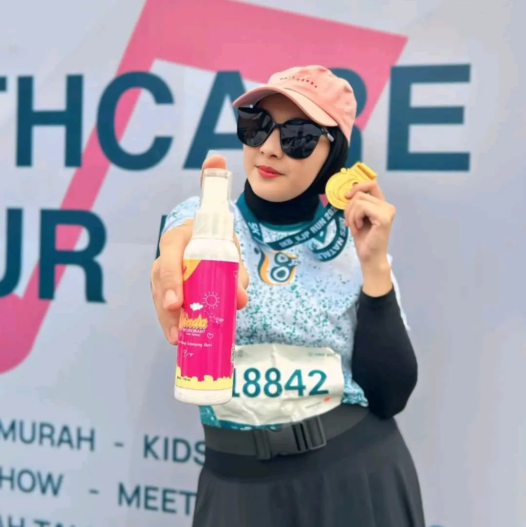 deo spray mencerahkan ketiak BPOM Deodorant