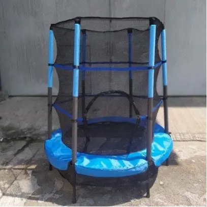 JUMBO TRAMPOLIN JARING BOUNCE OLAHRAGA JUMPING GYM FITNESS HANDLE PEGANGAN REBOUND INDOOR OUTDOOR SPORT OLAHRAGA NET TIANG ARENA MANDI BOLA