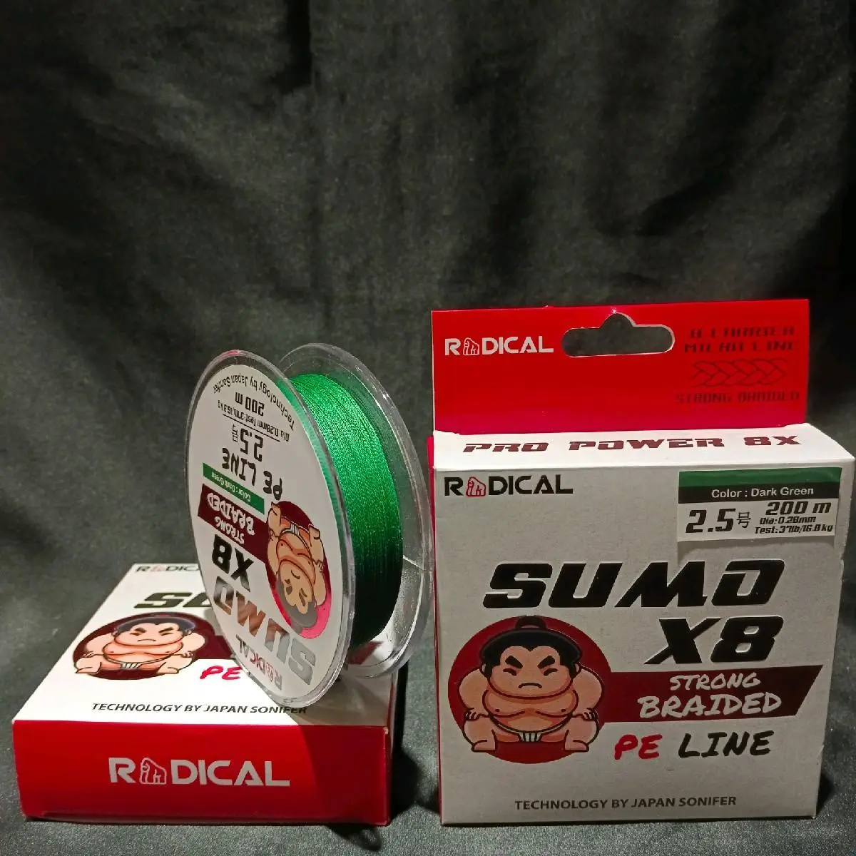 #3.0 (39lbs) 0.30mm (Dark Green)