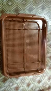 Product Review of SINDA (READY) Copper Crisper Tray - Loyang Oven Serbaguna: Baking Tray, Rak Pendingin, dan Peniris Minyak Stainless dalam Satu Produk! from S**a 0
