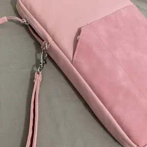 Tas Sleeve Leather Soft for iPad Notebook Redmi xiaomi Samsung infinix Huawe Pad for Redmi pad 2 Infinix pad x20  Bag Pelindung Bahan Kulit Premium Waterproof Anti Dengan Banyak Kompartment tablet tas  redmi se