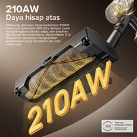 Gambar Roborock H60 Ultra Cordless Vacuum Cleaner 210AW 90 Menit Runtime Foldable Tube LED Green Light - H60 Ultra dari Roborock Kab. Tangerang 3 Tokopedia