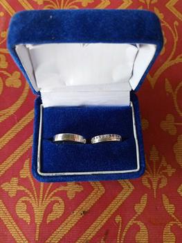 Product Review of Glossy ring couple Perak aesthetic Classy silver perak925 from E**a 1