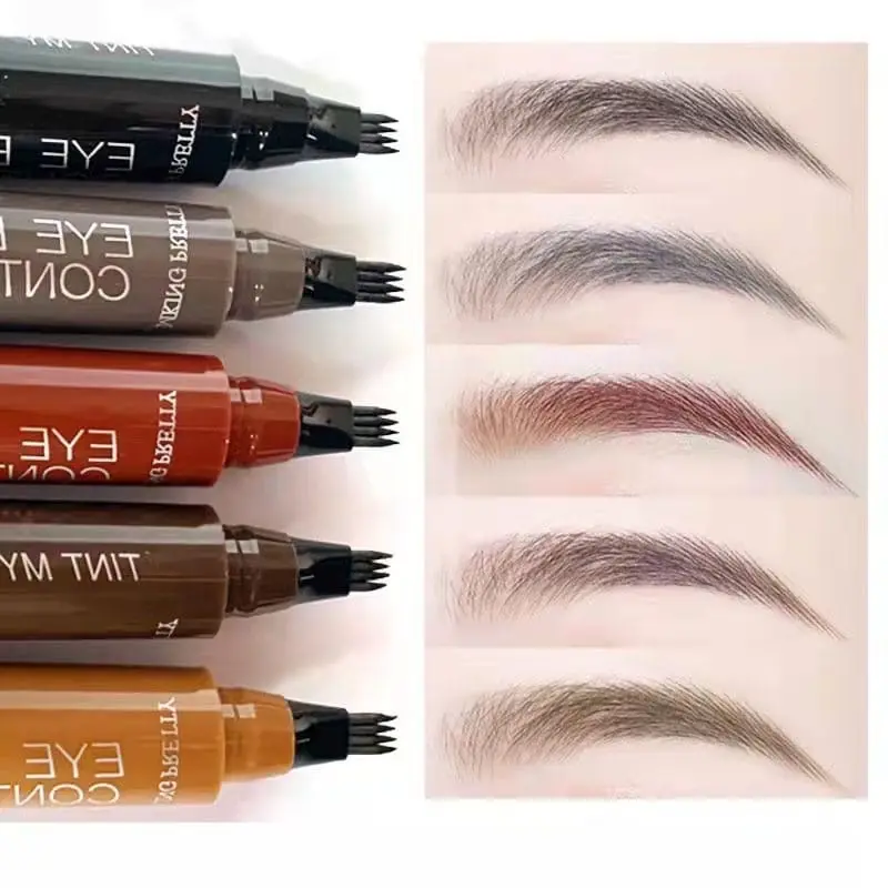 Pensil alis tint my 4 tip WATERPROOF hasil pigmentasi