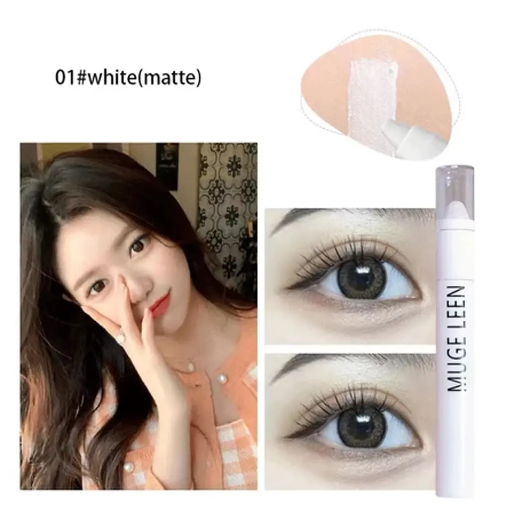 MUGE LEEN Pearlescent Eyeshadow Stick Waterproof Glitter Shimmer