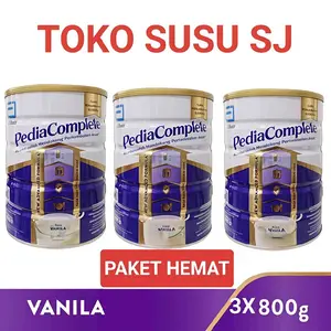 PEDIASURE COMPLETE VANILA 800 GRAM/800GR/VANILLA/dulu 850gr/850 gram/900GR