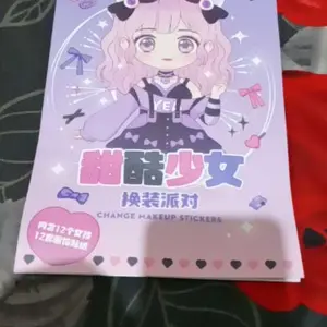 [BEC] Buku Sticker Dress Up Book / Buku Sticker Diy Fashion Diary BP Jadul Lucu / Sticker Dress Up Book Korea / STIKER DIY