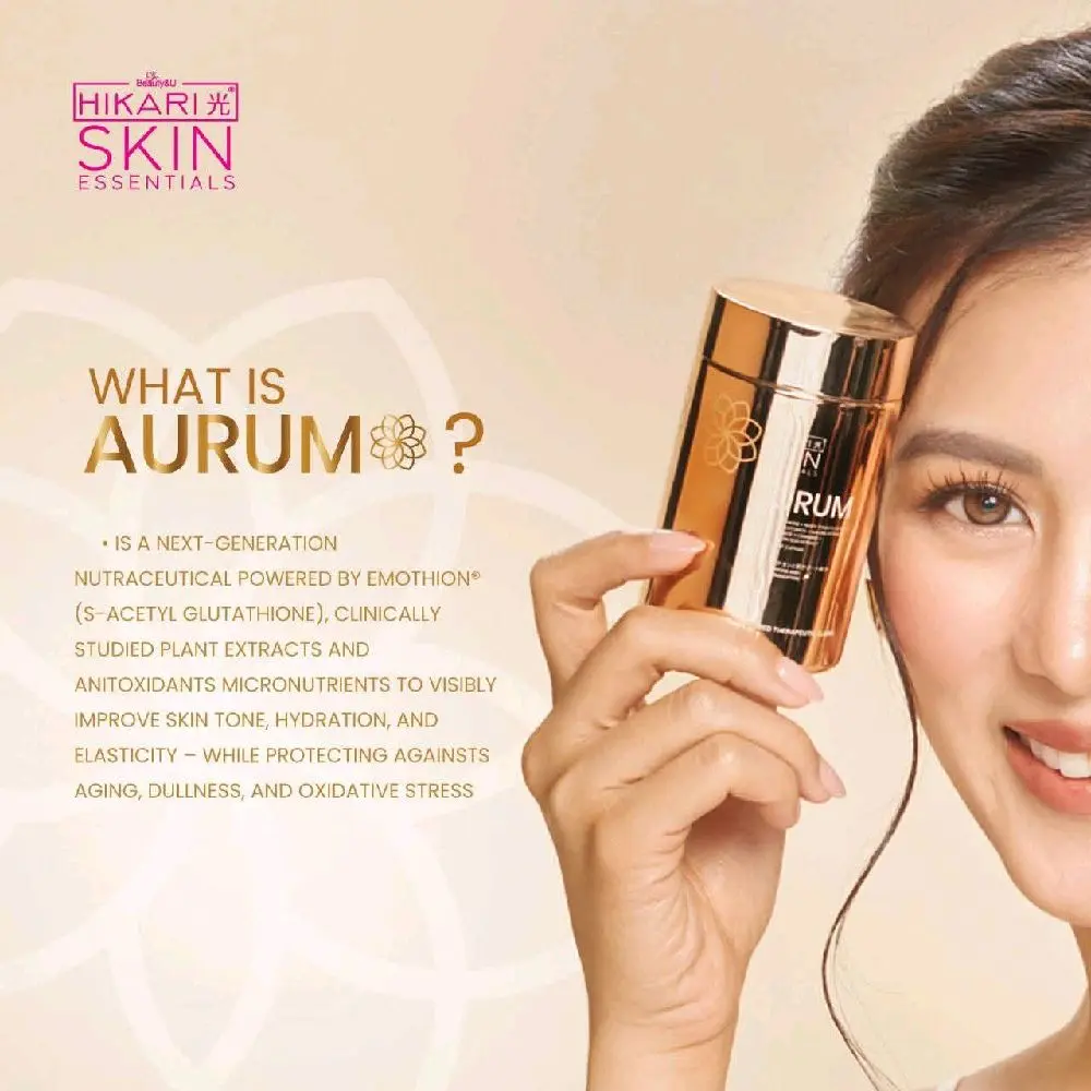 Hikari Aurum S-Acetyl Glutathione Capsule 30 Capsule per Bottle Whitening Glowing Skin with oral sunblock Vitamin C and Zinc Adult Supplement Beauty Healthcare premium Edible - TikTok Shop Philippines Hikari Aurum S-Acetyl Glutathione Capsule 30 Capsule per Bottle Whitening Glowing Skin with oral sunblock Vitamin C and Zinc Adult Supplement Beauty Healthcare premium Edible - TikTok Shop Philippines