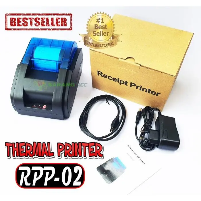 MINI THERMAL PRINTER BLUETOOTH EPPOS EP-RPP02 58MM SUPPORT MOKAPOS 3