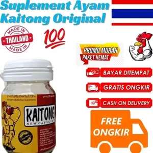 Kaitong ((TERLARIS)) Doping Kaitong Stamina Ayam Ready Stock Bahan Aman Nyaman Ukuran Pas Cocok Untuk Berbagai Kebutuhan Anda peningkat imun