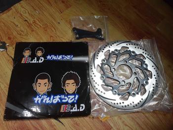 Product Review of Piringan Cakram Depan 260MM Piringan Disc Cakram Beat Vario Genio Spacy Scoopy Plus Breket PNP Disc Brake Piringan Cakram 260MM from a**6 0