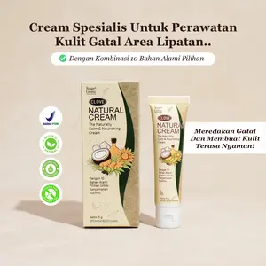 SOAP GENIC Cream Gatal Selangkangan Clove Natural Cream 15gr BPOM