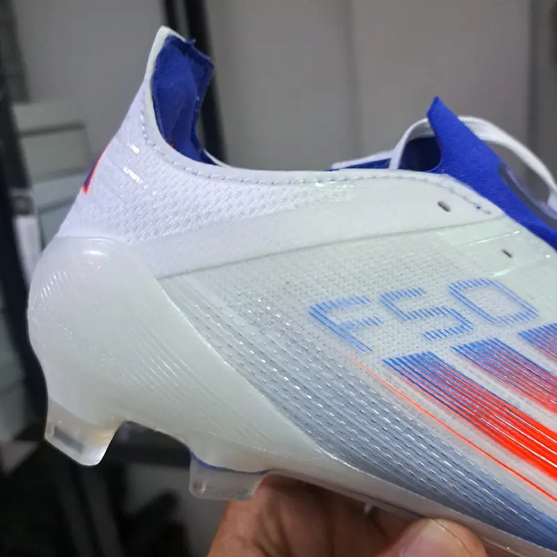 Sepatu Bola F50 White Blue Orens FG 2