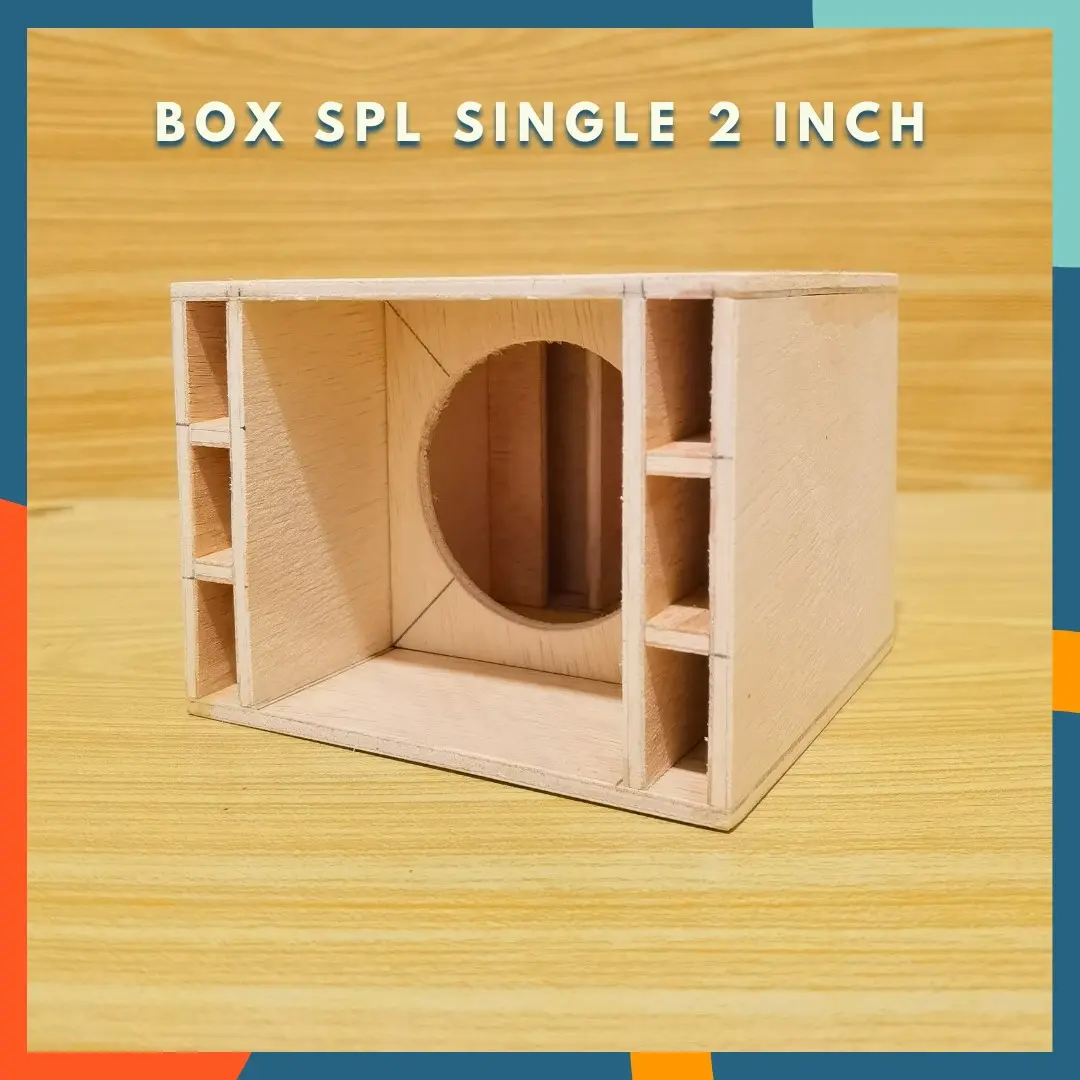 BOX SPEAKER SPL SINGLE 2 INCH BOK AUDIO MINIATUR