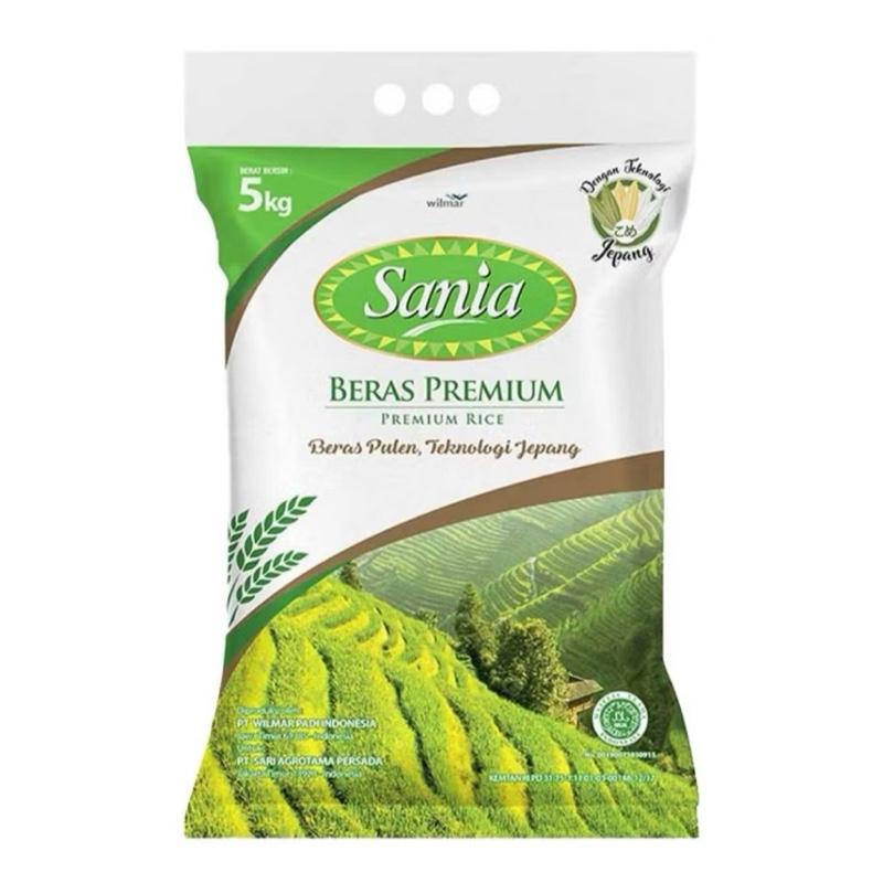 Beras sania rice premium 5kg - Shop | Tokopedia