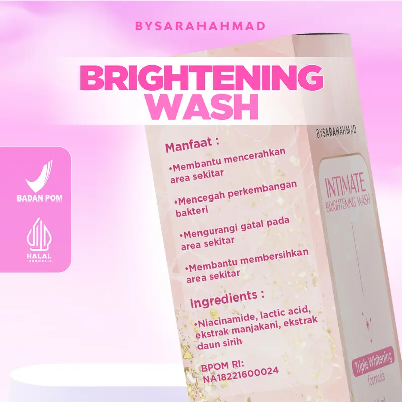 BUNDLING SERIES (Feminine spray, Brightening wash, 2pcs Misk) - PERAWATAN KEWANITAAN 1