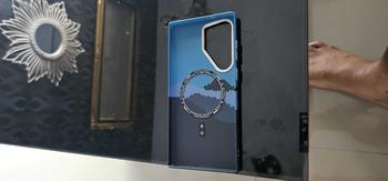 Product Review of CASELAB - PIXEL CARBON MOUNTAIN TARTAN BRITISH DESIGN CASE MAGNETIC SMSG COMPATIBLE FOR S25 ULTRA S25 PLUS S25 S24 ULTRA S24 PLUS S24 S 24 S23 ULTRA S23 PLUS S23 S 23 HARDCASE PC PIXEL DESIGN CASING PELINDUNG HANDPHONE Bumper Blue from D**a 0