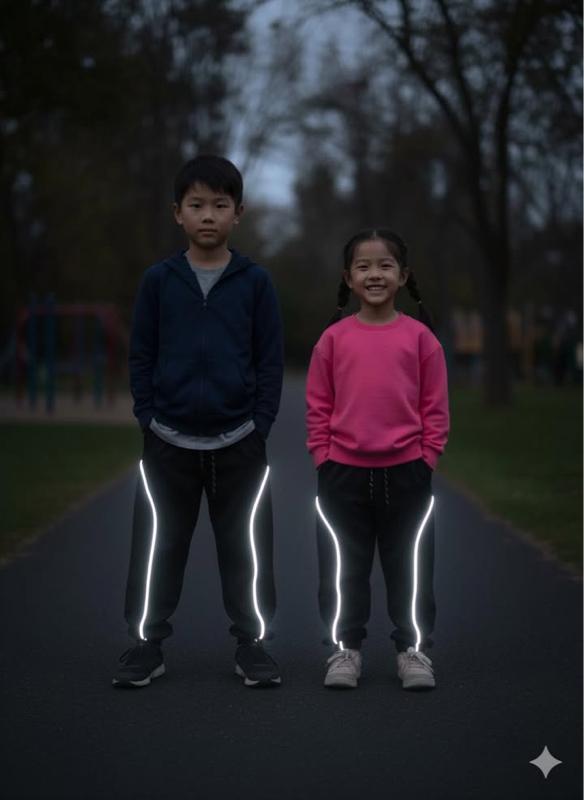 Celana Anak Skena Baggy Pants Terbaru Plat Menyala Laki-laki Perempuan Usia 4-15 Tahun Celana Strip Reflektif Menyala Bahan Fleece Unisex Fashion Kids Nyaman Hangat Stylish Celana Anak Skena Baggy Pants Terbaru Plat Menyala Laki-laki Perempuan Usia 4-15 Tahun Celana Strip Reflektif Menyala Bahan Fleece Unisex Fashion Kids Nyaman Hangat Stylish