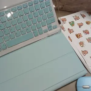 DANYCASE Magnetic Bluetooth Keyboard Case for iPad 10th/11th/Pro 11"/Air 11" M4 2026 For XiaoMi Pad For Redmi Pad 2/Redmi Pad SE/Redmi Pro For HUAWEI SE For Samsung Tab A11/ A9+/S9/S9 FE/S10/S7/S8 For Infinix XPad 20 tablet protective tablet with pen slot