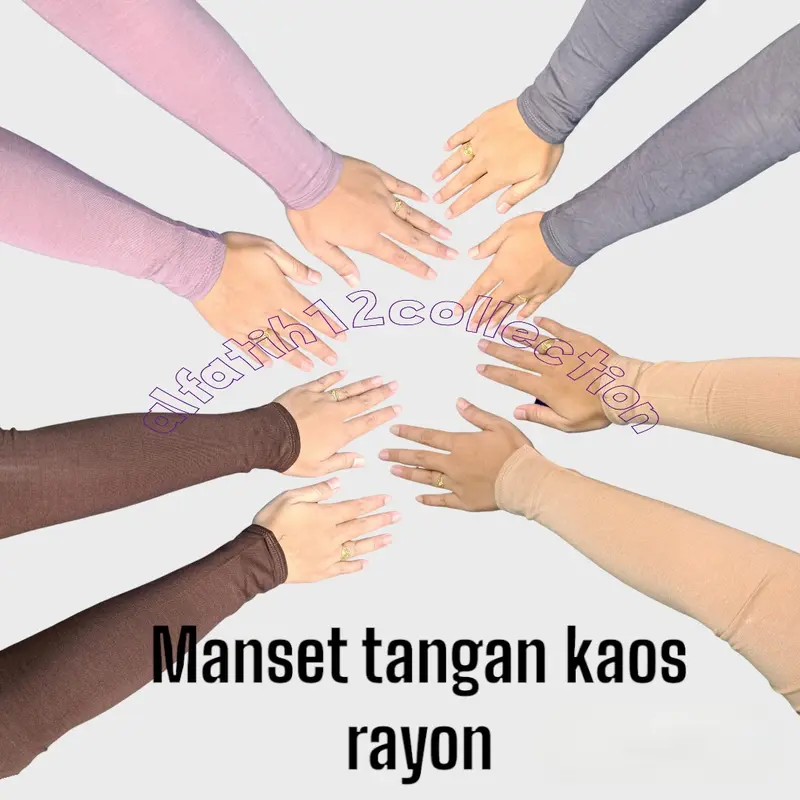 Manset tangan bahan kaos rayon / hansock kaos rayon 0