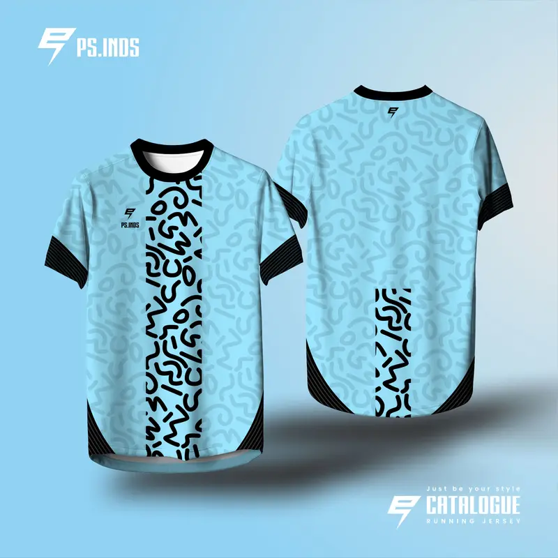 Jersey Running Kaos Lari Custom Super Ringan Ringan Unisex Dry Fit FullPrinting Ultra Light Running Cepat Kering Lari Olahraga J9Q4 baju runing 2