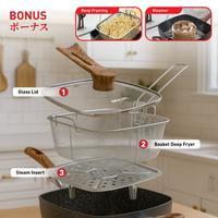 Gambar IDEALIFE Multi Function Pan Cookware - Panci Serbaguna (24cm) IL-24MP dari IDEALIFE ONLINE STORE Kota Administrasi Jakarta Utara 3 Tokopedia