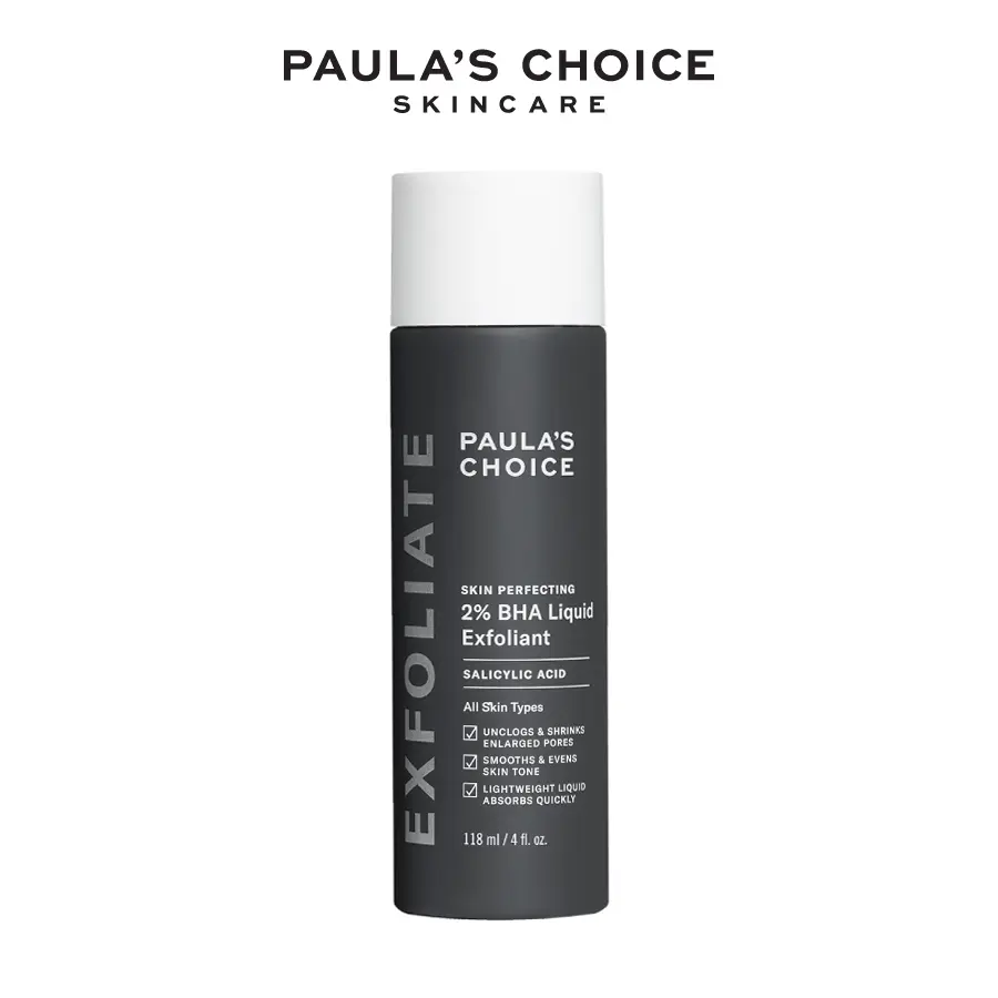 Tẩy tế bào chết hỗ trợ làm sạch sâu Paula's Choice Skin Perfecting 2% BHA Liquid Exfoliant 118ml 2010 | BigBuy360 - bigbuy360.vn Tẩy tế bào chết hỗ trợ làm sạch sâu Paula's Choice Skin Perfecting 2% BHA Liquid Exfoliant 118ml 2010 | BigBuy360 - bigbuy360.vn