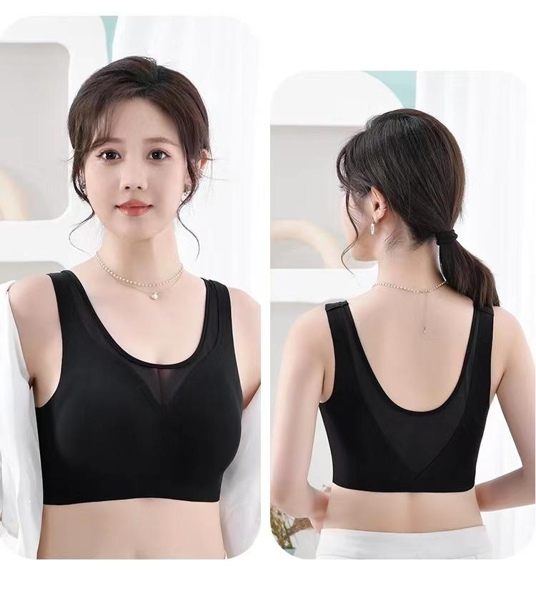 Product Introduction of Seluar Dalam , Sukan Musim Panas dan Riadah, Dengan Cawan Tetap, Payudara Besar, Garis Leher Jaringan Fesyen, , Tanpa Wayar,  Gaya Rompi, Punggung Cantik Merah Kuning ,  kembali String Bra 38c seluar dalam hitam bralet Clothing Outdoor Sport 23