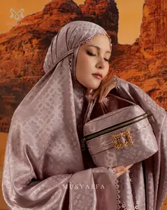 MUSYAFFA - Mukena Dewasa 2in1 Silk Aramani Jaguar Clarissa Series