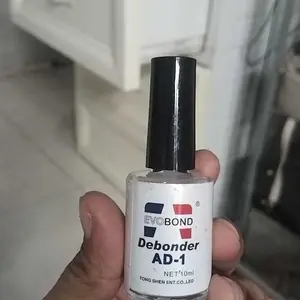 DEBONDER AD-1 ALAT PENGHILANG LEM KUKU PALSU NET : 10 ML / PEMBERSIH LEM KUKU PALSU