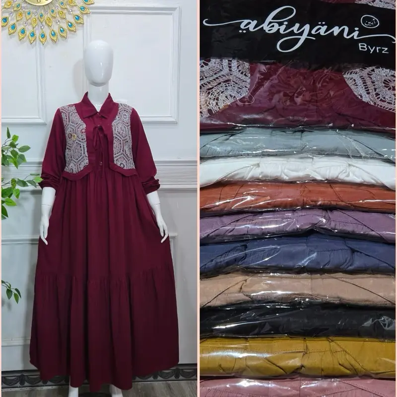 Dress Abiyani Lucinta Rompi Kerancang 2025