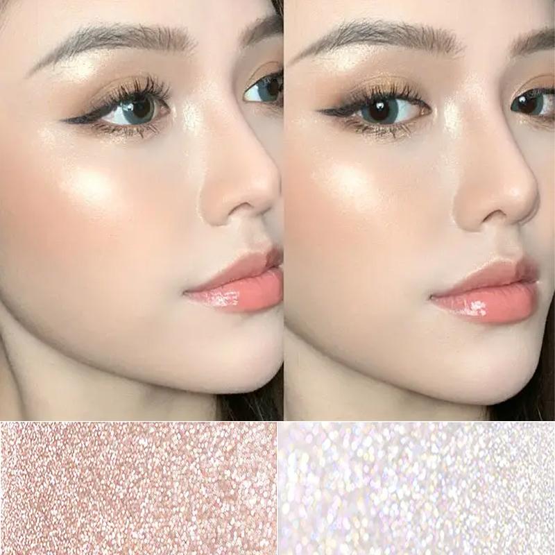 FEPO Bảng Phấn Mắt 2 Màu Lấp Lánh Trang Điểm Chuyên Nghiệp 3