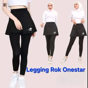 Legging Rok Onestar  Legging Rok Olahraga  Senam Zumba Aerobic Bersepeda Jogging Dll indoor Outdoor adem regular