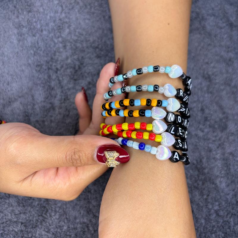 Beads Wonder F1 Driver Pit Sand Bracelet | Gelang Elastis Manik Pasir | Friendship Bracelet Formula One 2