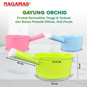 NAGAMAS Gayung Bak Mandi Orchid /Gayung Plastik
