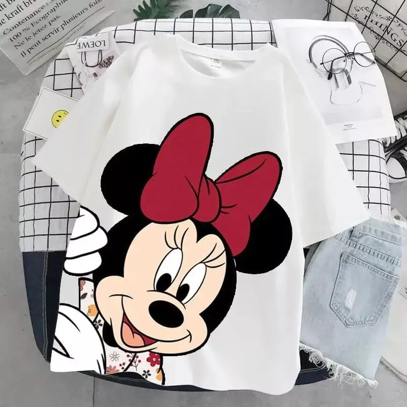 KUKAMI GROSIR - KAOS OVERSIZE WANITA MINIE MOUSE