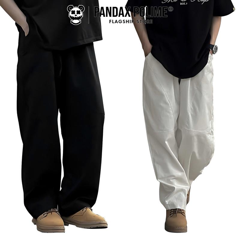 Quần ống rộng linen đi biển track pant sweatpants form balloon unisex big size dancer toji pants parachute harem dáng thụng vintage nhật bản bigsize px pandaxvn polime