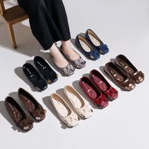 Bellazora-flatshoes/sepatu flatshoes cantik/flat shoes wanita elegan/sepatu flatshoes wanita korea Elegant Hitam Kerja elsa 01 sepatu hitam wanita kerja Perempuan
