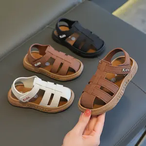 PROMO 5.5 IMPORT Kakimanis B428 Sepatu Sandal Anak Perempuan dan laki Laki Sendal Fashion New Arrival Cewek Cowok Bahan Karet Lucu Anti Slip Anti Licin Casual Umur 2-15 Tahun Terbaru