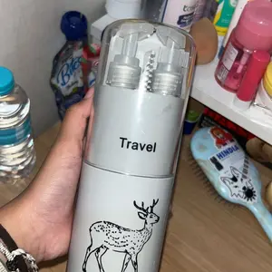 KAISEN Travel Toiletries Kit Set Murah Portable Toiletries Cup/ Tempat Perlengkapan Mandi Tempat sikat gigi /Toiletries Kit Botol Travel Portable Tempat Perlengkapan Mandi
