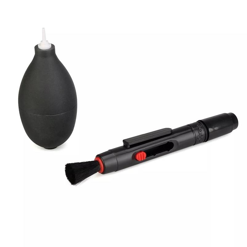 Svbony Professional Lens Cleaning 3 piece Set Lens Dust Blower Cleaning Cloth Lens Brush for Camera Monocular Astronomy Telescope Filter 3