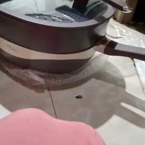 Tifale Padova Wokpan Steamer 32cm - Wajan Kukus Anti Lengket + Pengukus Stainless + Spatula Silicone