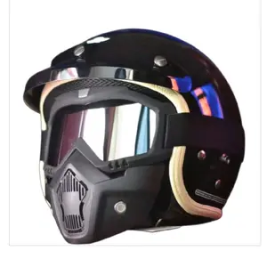 HELM Bogo Carglos Premium .Set Helm Plus Gogle Mask Terbaru Murah