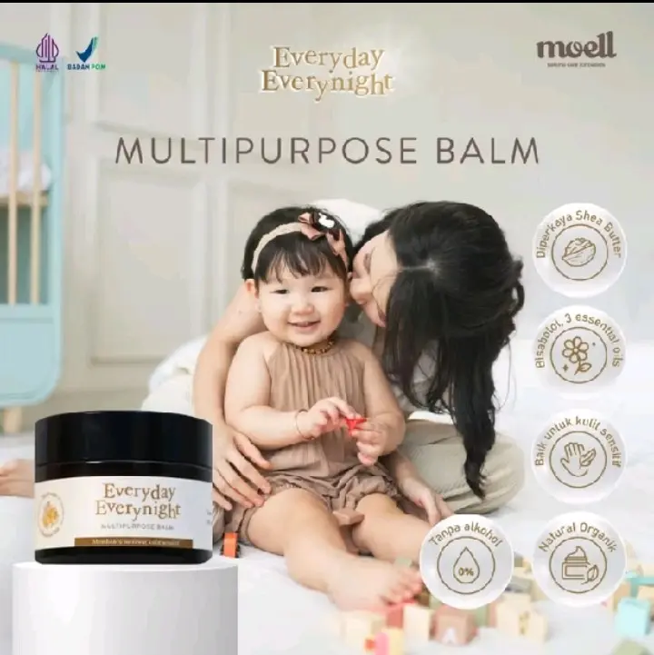 MULTIPURPOSE BALM 30GR | MOELL BABY