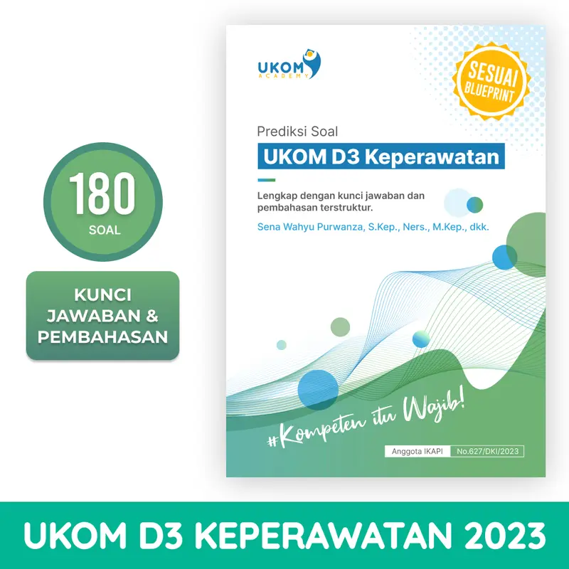 UKOM Academy Buku Prediksi Soal UKOM Mahasiswa Pendidikan D3 Keperawatan Edukasi 5