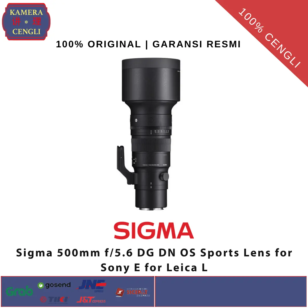 Sigma 500mm f/5.6 DG DN OS Sports Lens for Sony E for Leica L