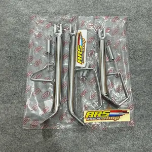 standar samping crome NTH ORIGINAL RING 17 dan 14 IMPORT standar samping satu chrome ring 17 Honda beat Scoopy Vario Yamaha Mio Fino xeon revo supra kharisma