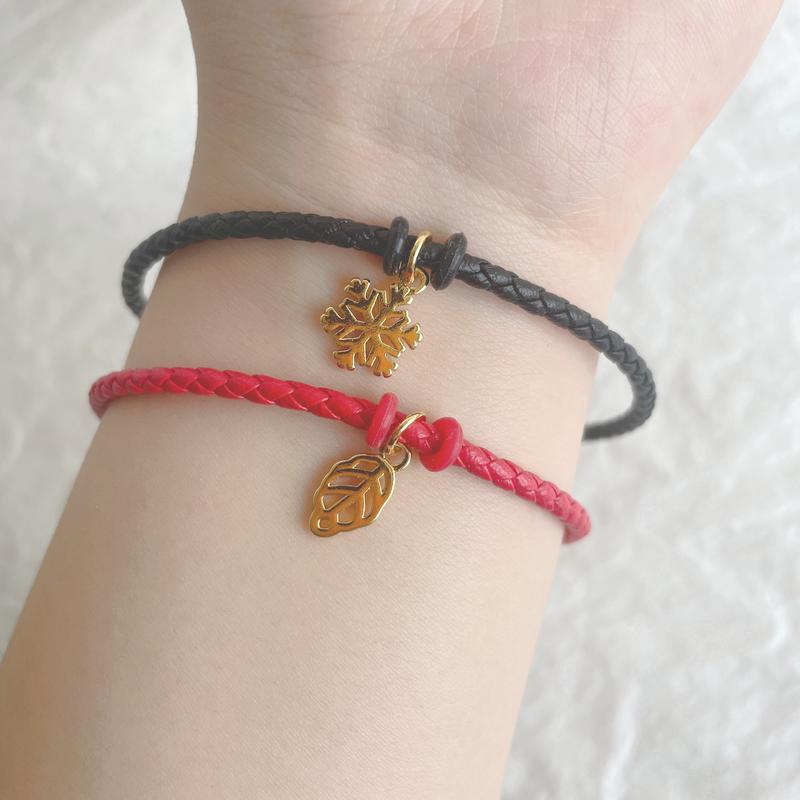  Vòng tay bông tuyết Giáng sinh thủ công dành cho nữ - Mặt dây chuyền bông tuyết với điểm nhấn bằng vàng dây chuyền tinh tế quà tặng ngày lễ đồ trang trí Giáng sinh phụ kiện theo mùa phụ kiện thanh lịch. 